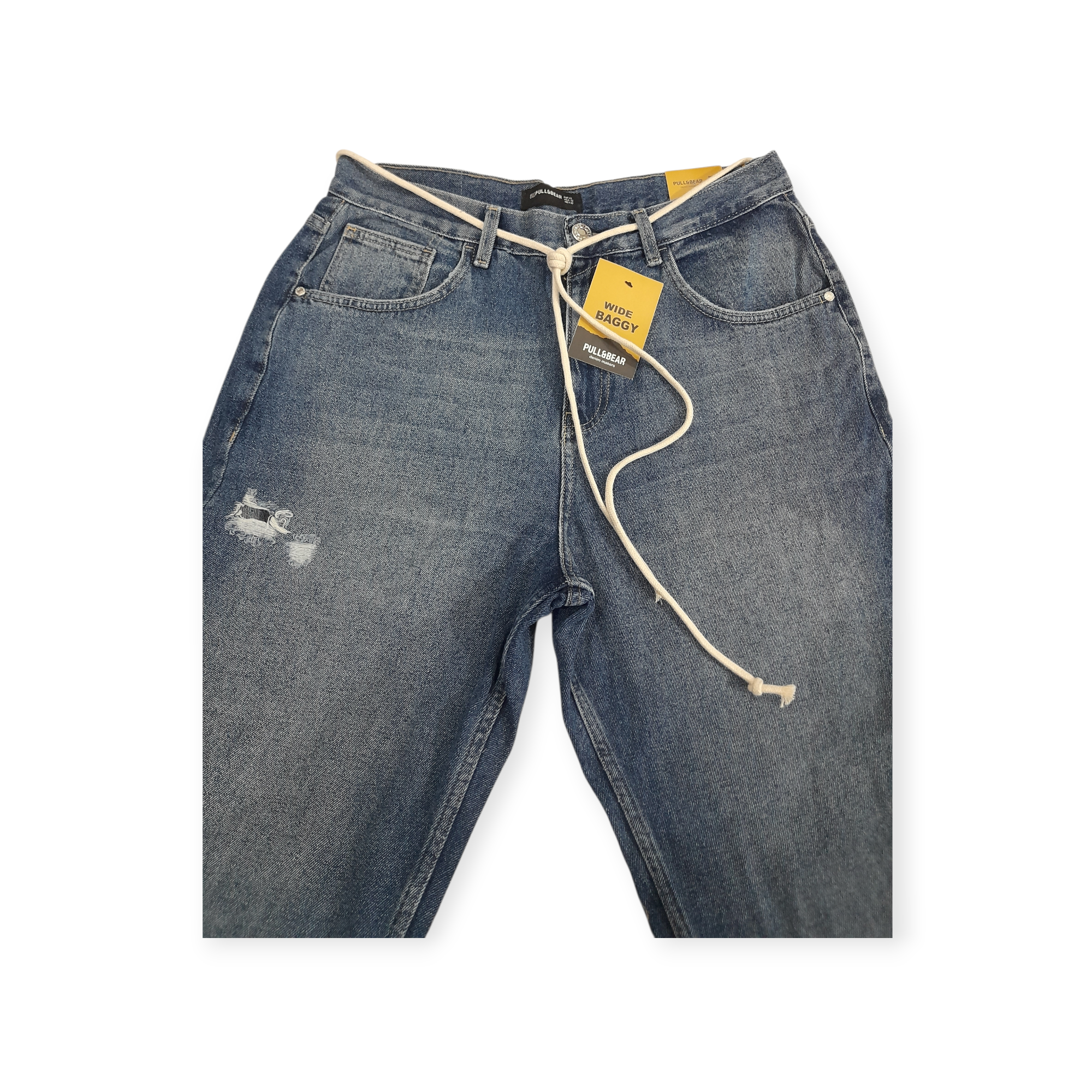 ٢٠٢٥١٢٠٨_١٥٠٩٤٧ بنطالون pull&Bear wide Baggy cutting - الصورة 1